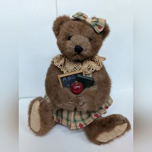 Boyds Bears Miss Macintosh Plush 12” TJ’s Best Dressed Style RARE